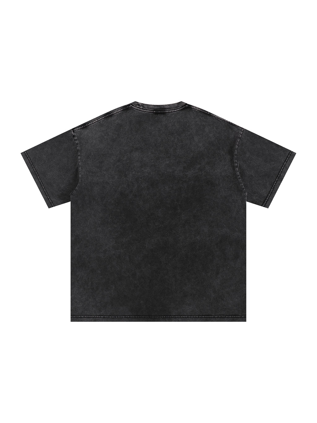NEVER GIVE UP Oversized Cotton T-Shirt