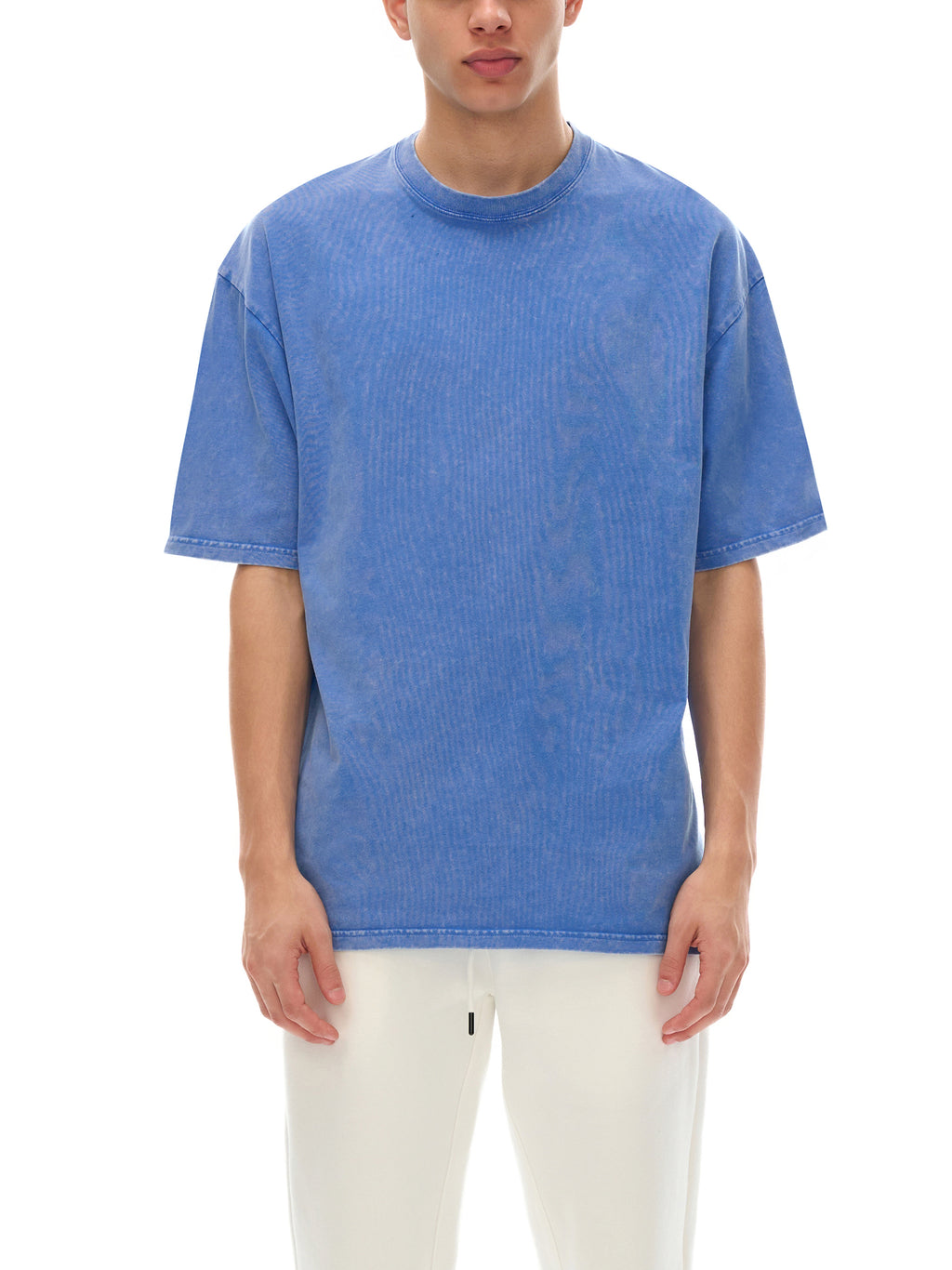 NEVER GIVE UP Oversized Cotton T-Shirt