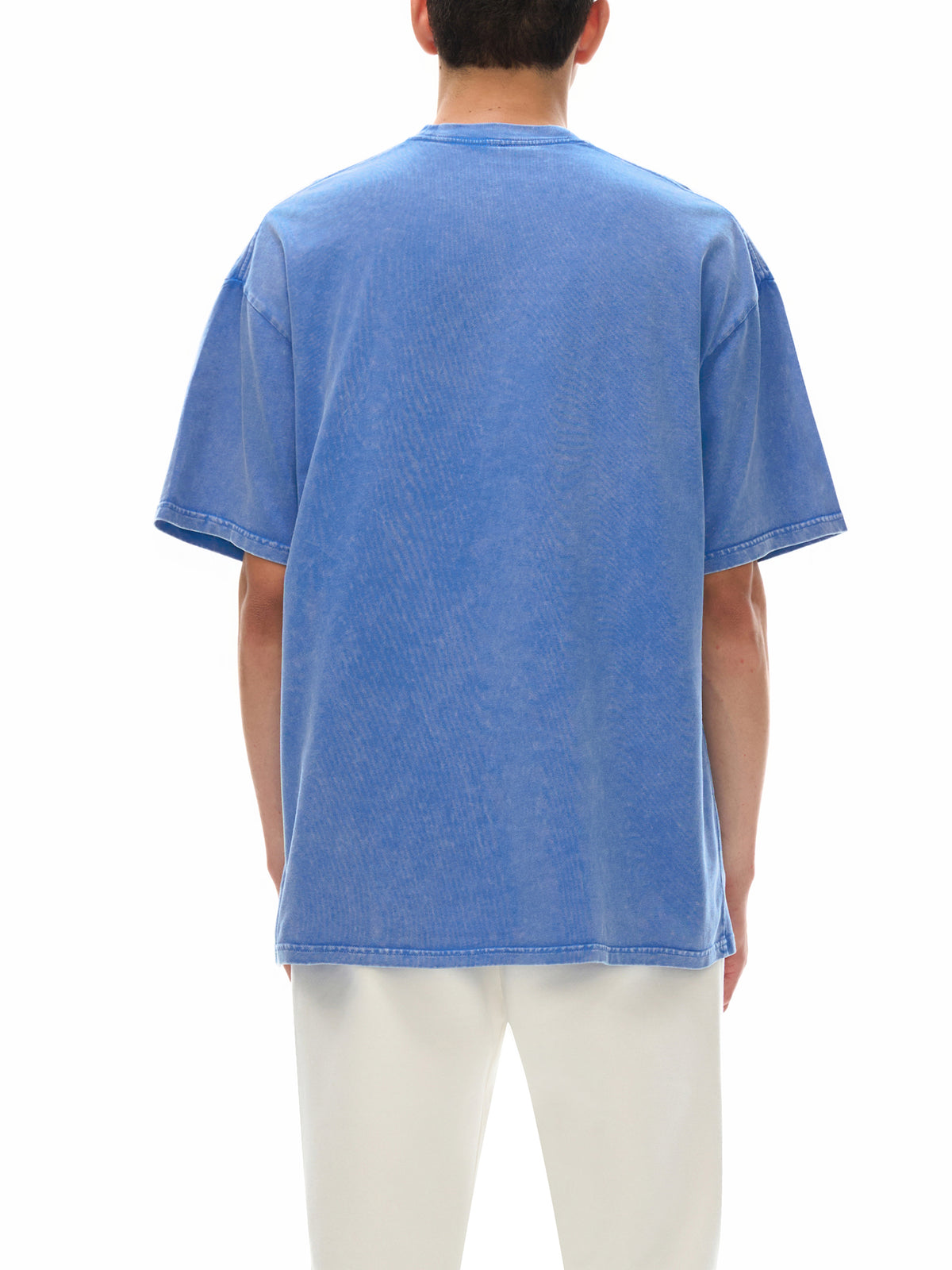 NEVER GIVE UP Oversized Cotton T-Shirt