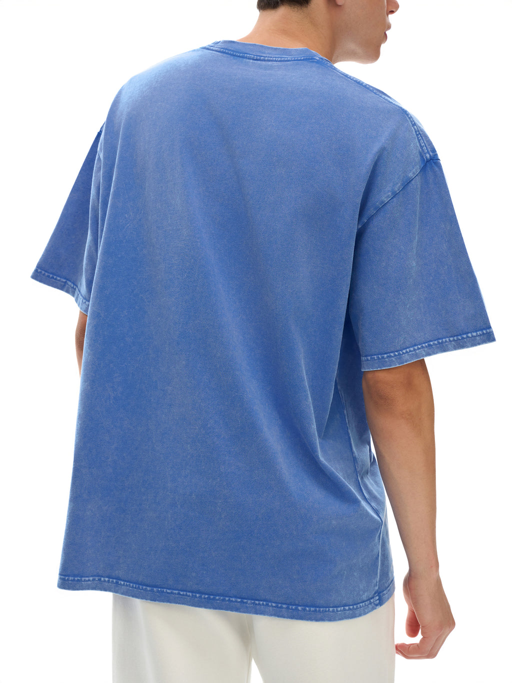 NEVER GIVE UP Oversized Cotton T-Shirt